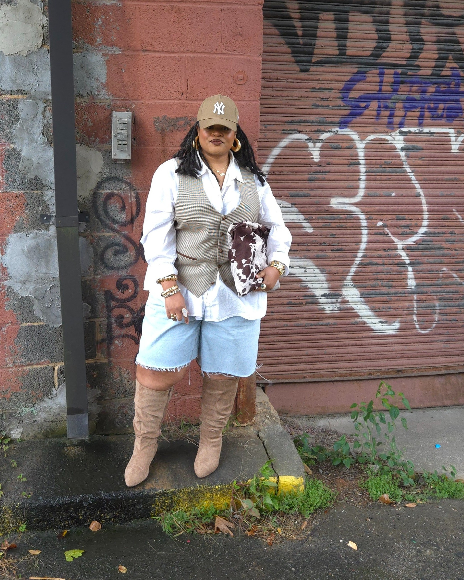 Loving jorts and tall boots right now! 🤎

#LTKPlusSize #LTKFindsUnder100 #LTKShoeCrush