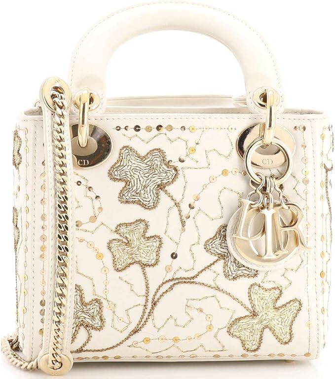 Amazon.com: Dior, Pre-Loved Lady Dior Chain Bag Mini, Neutral : Amazon Luxury | Amazon (US)