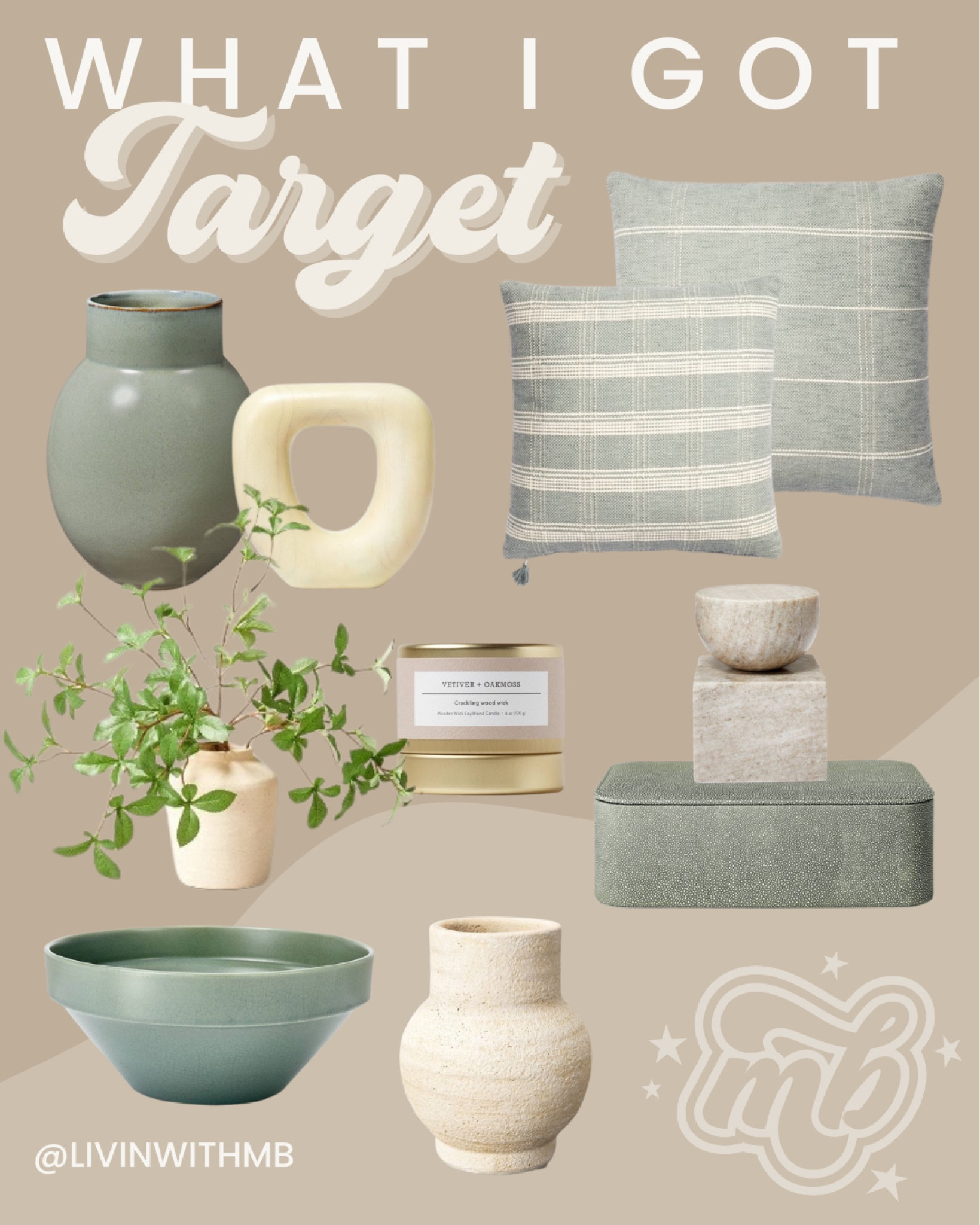 A Sage moment: New spring decor from Target that I bought! 

#LTKSeasonal #LTKFind #LTKhome