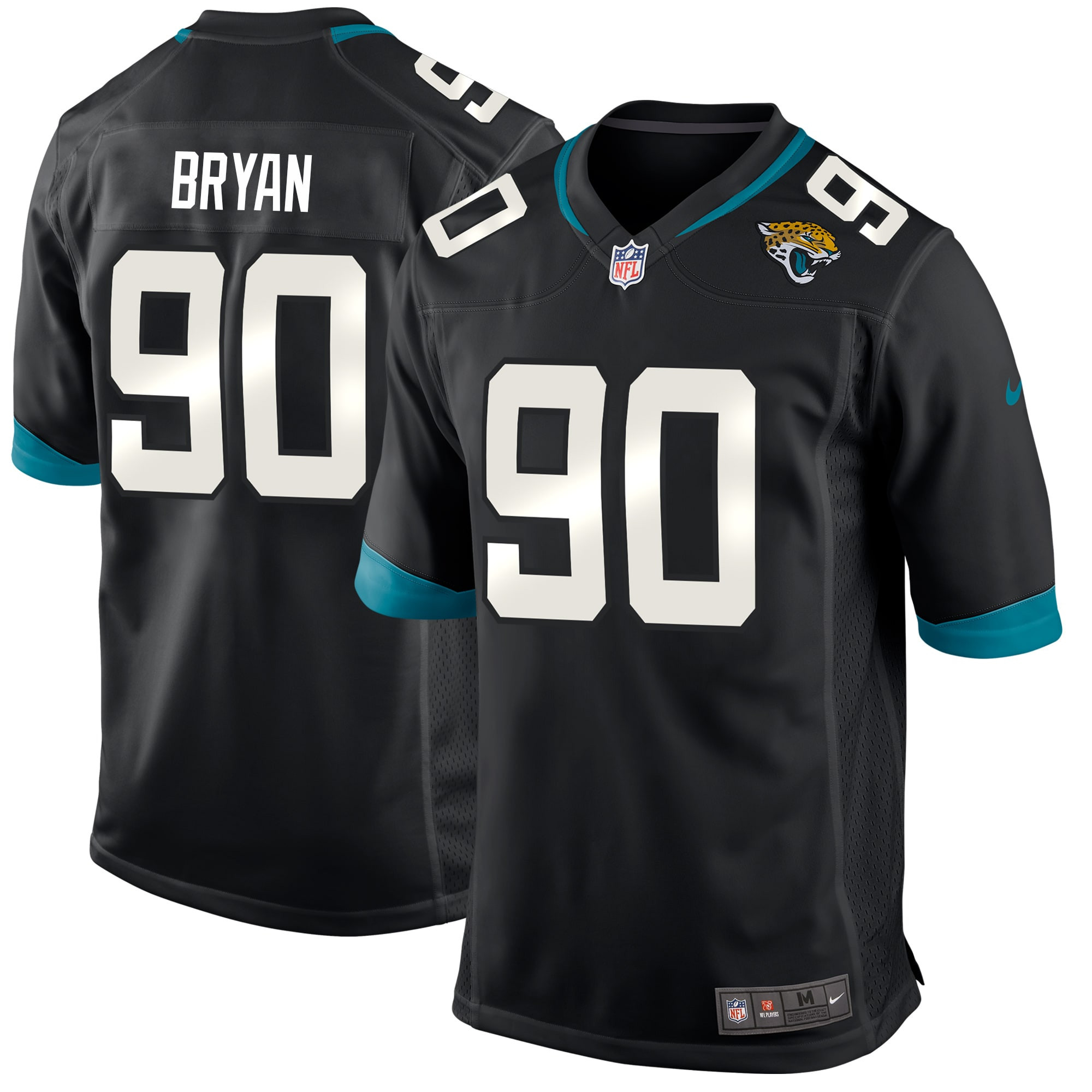 Taven Bryan Jacksonville Jaguars Nike Game Player Jersey - Black | Fanatics