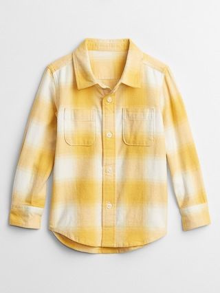 Toddler Flannel Shirt | Gap Factory