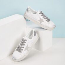 Star Patch Low Top Sneakers | SHEIN