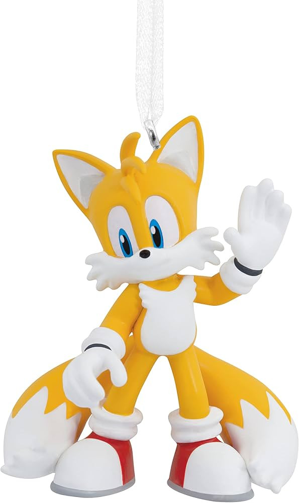 Hallmark Sonic The Hedgehog Tails Resin Christmas Ornament | Amazon (US)