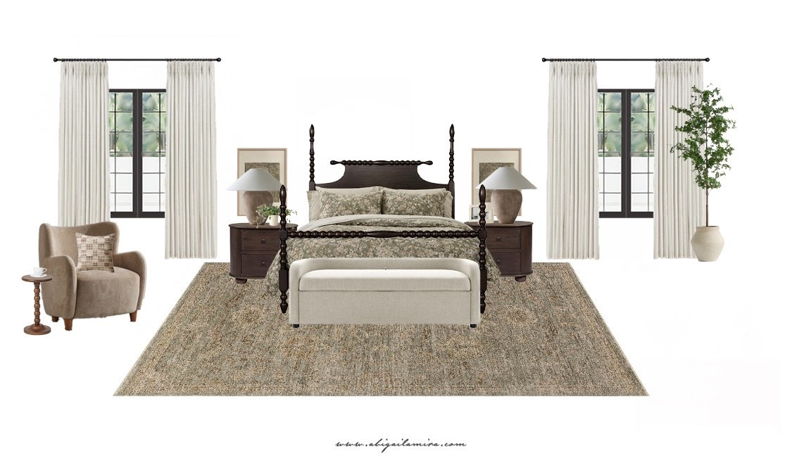 This is the kind of bedroom that encourages rest, slow mornings, and early nights. A space designed not just to look beautiful, but to truly support everyday living. See the full post at abigailamira.com

#LTKHome