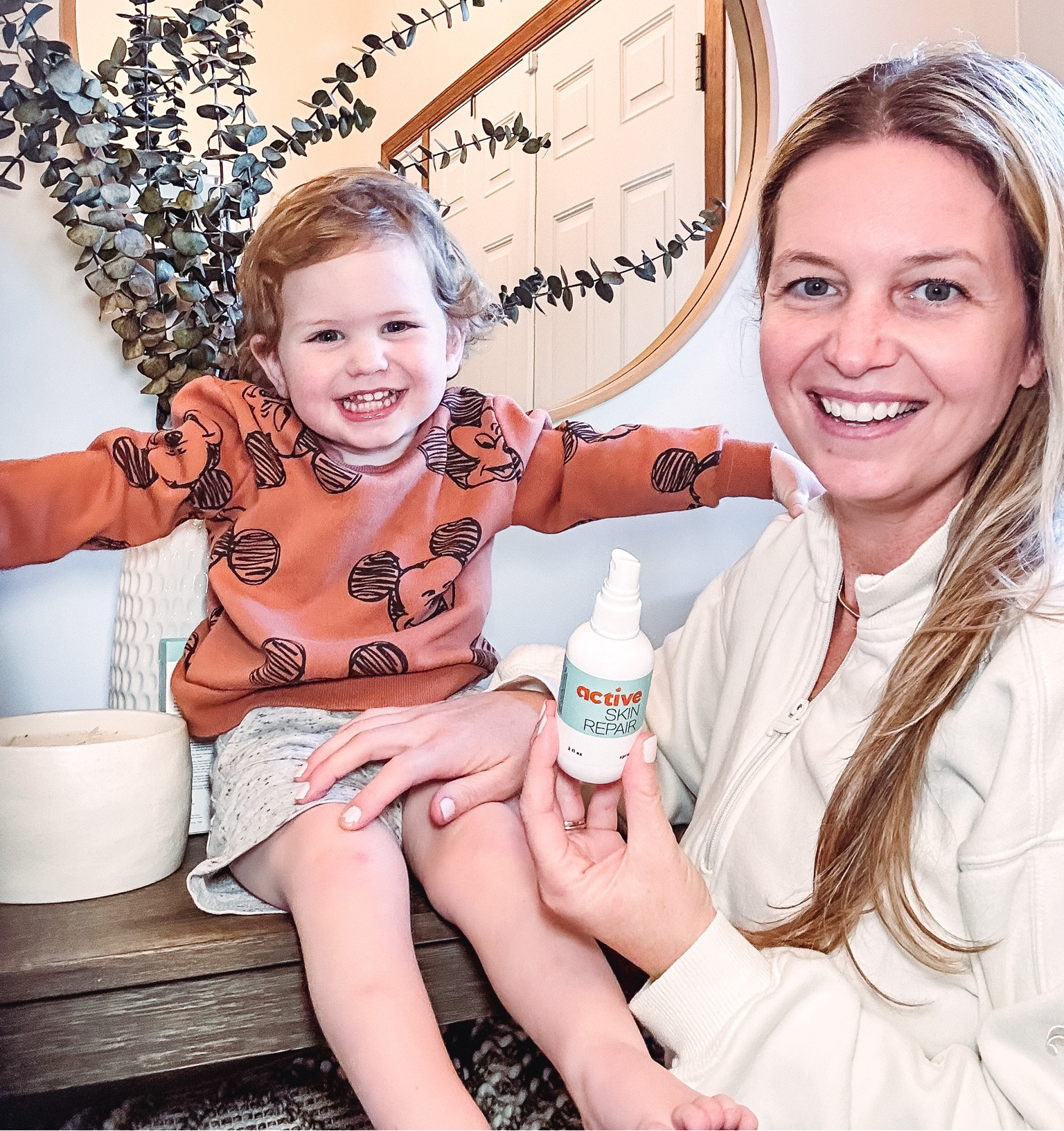 Say goodbye to boo-boos and hello to smooth skin with Active Skin Repair! ❤️👍 

BLDG Active Skin Repair Spray can be used on cuts, scrapes, sunburns, normal burns, blemishes, chafing, rashes, diaper rashes, wounds, insect bites, and other skin irritations.

To Use: Liberally apply BLDG Active Skin Repair Spray to the affected area. If needed it may be reapplied. Apply 1–5 times per day or as needed. Safe for application around mouth, nose, ears, and eyes.

#firstaidessential #healingpower #naturalsolution #momsmeet #activepartner #firstaid #momtips #naturalmom

#LTKfamily #LTKkids #LTKFind