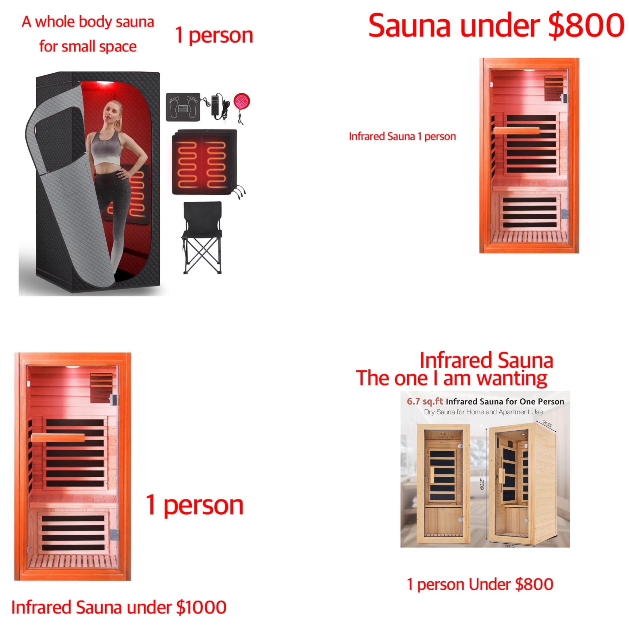 POPUP BOX SAUNA UNDER $300 

#LTKselfcare #LTKSaleAlert #LTKHome