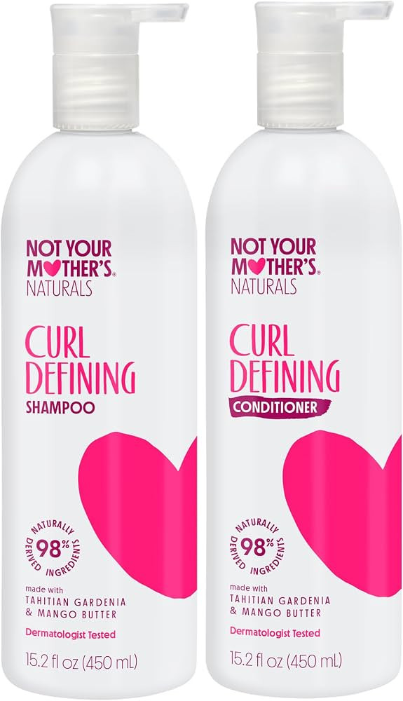 Amazon.com : Not Your Mother's Naturals Curl Defining Shampoo and Conditioner Set - (2 Pack) 15.2... | Amazon (US)