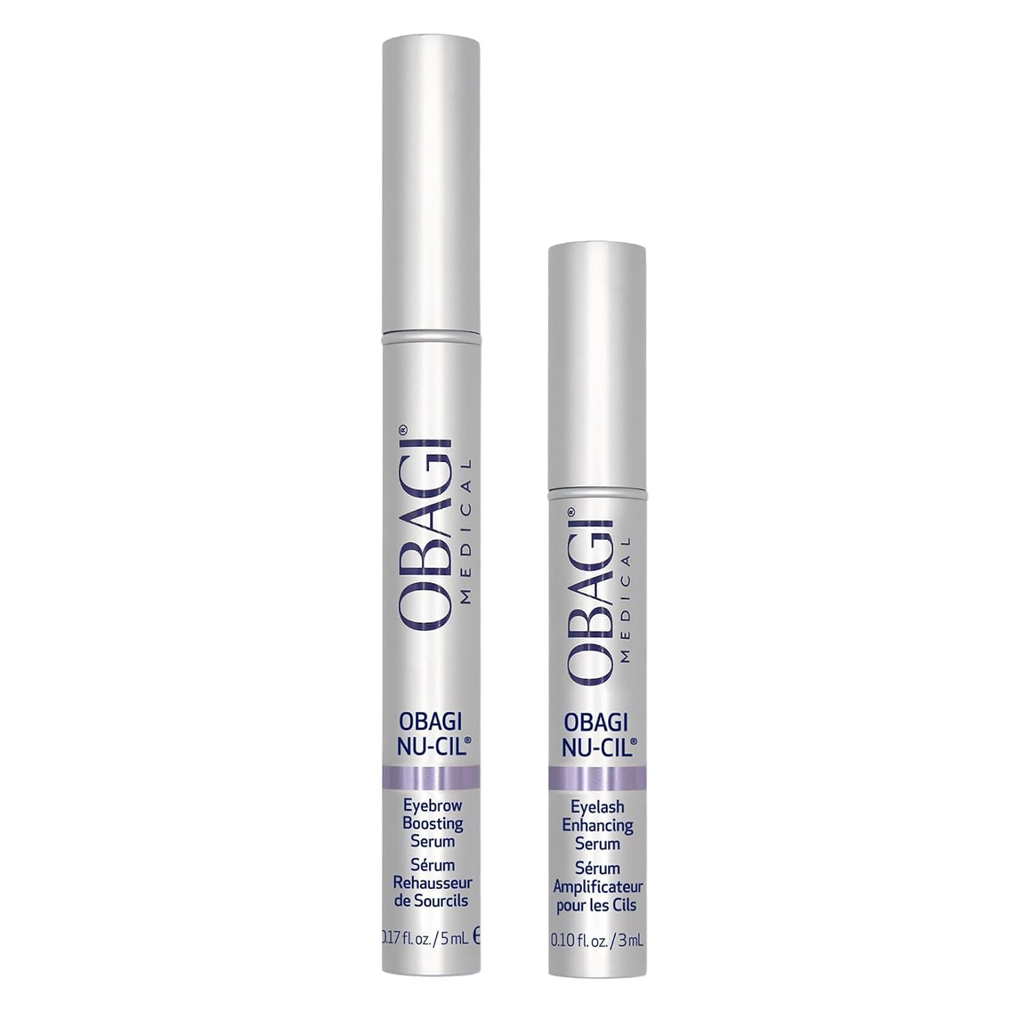 Obagi Nu-Cil Eyelash Enhancing Serum & Eyebrow Boosting Serum Set – Clinically Proven Formulas for Thicker & More Defined Looking Lashes & Fuller Looking Eyebrows | Amazon (US)