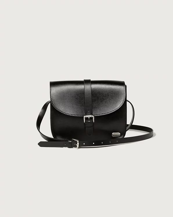 Faux Leather Crossbody Purse | Abercrombie & Fitch US & UK