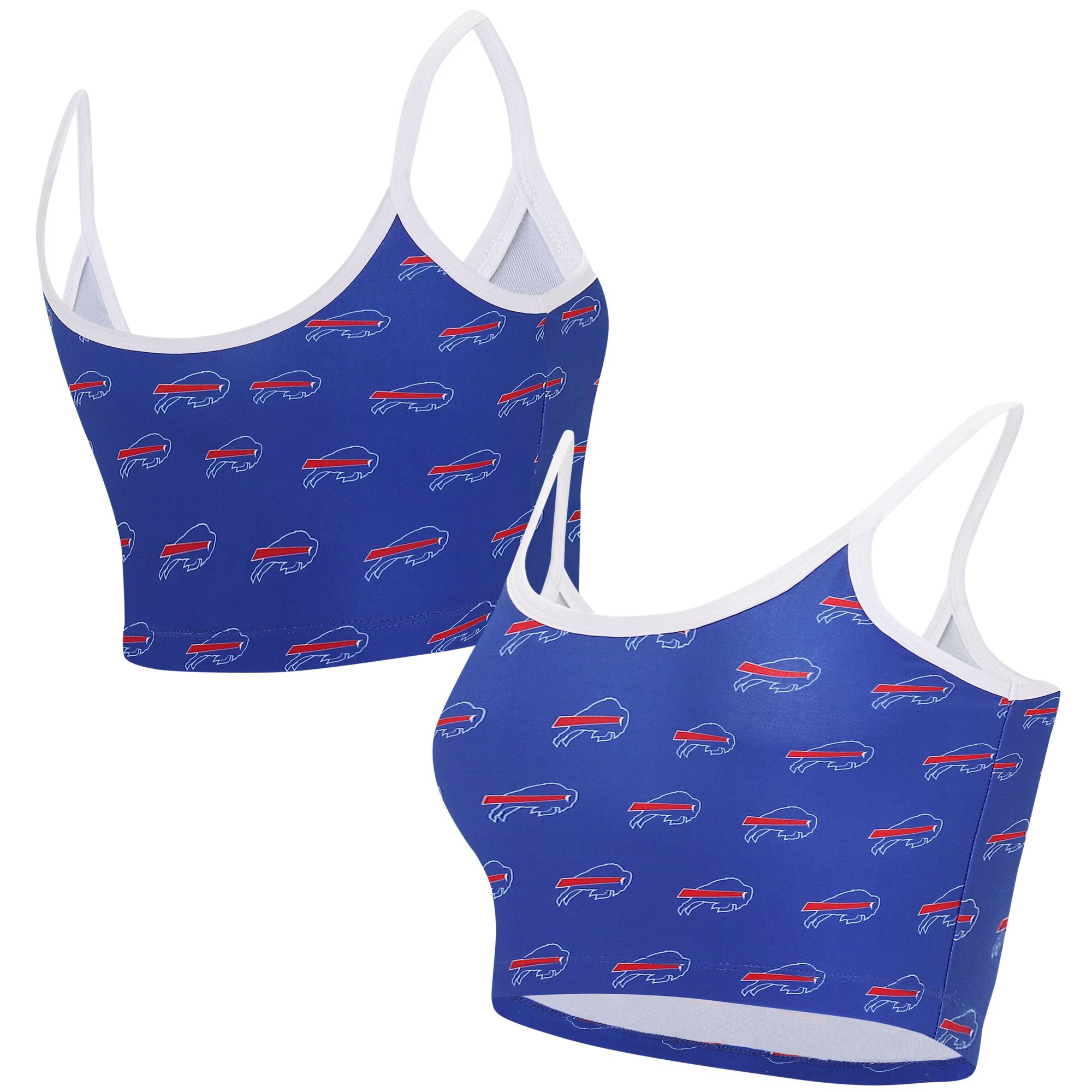 Women's Buffalo Bills Concepts Sport Royal Gauge Lounge Bralette | NFL Shop