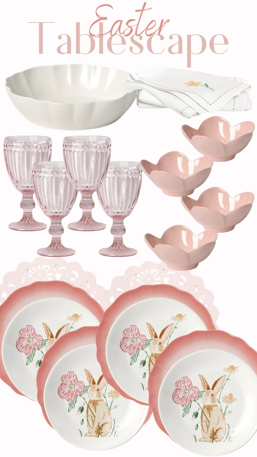 Wow! Target outdid themselves this year...I’m in love! 
🤍
And yes I’ve ordered all of it, so get it while it’s in stock! 

Easter Tablescape, Pink Easter, Easter


#LTKfamily #LTKhome #LTKSeasonal