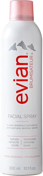 Evian Facial Spray - Hydrating Mineral Water Mist for Face & Skin - Refreshes Makeup, Sets, & Ton... | Amazon (US)
