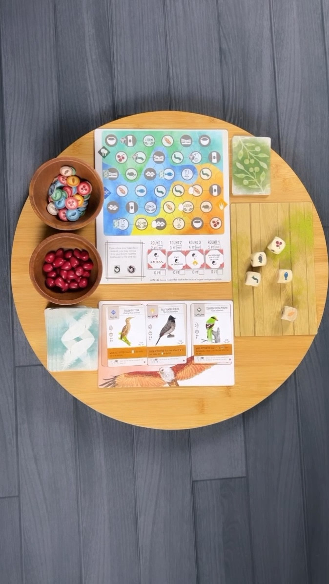 Lazy Susan turntables with round cutting boards help keep game items in reach. Turntable is 12” and  cutting board is 19” 

#LTKhome