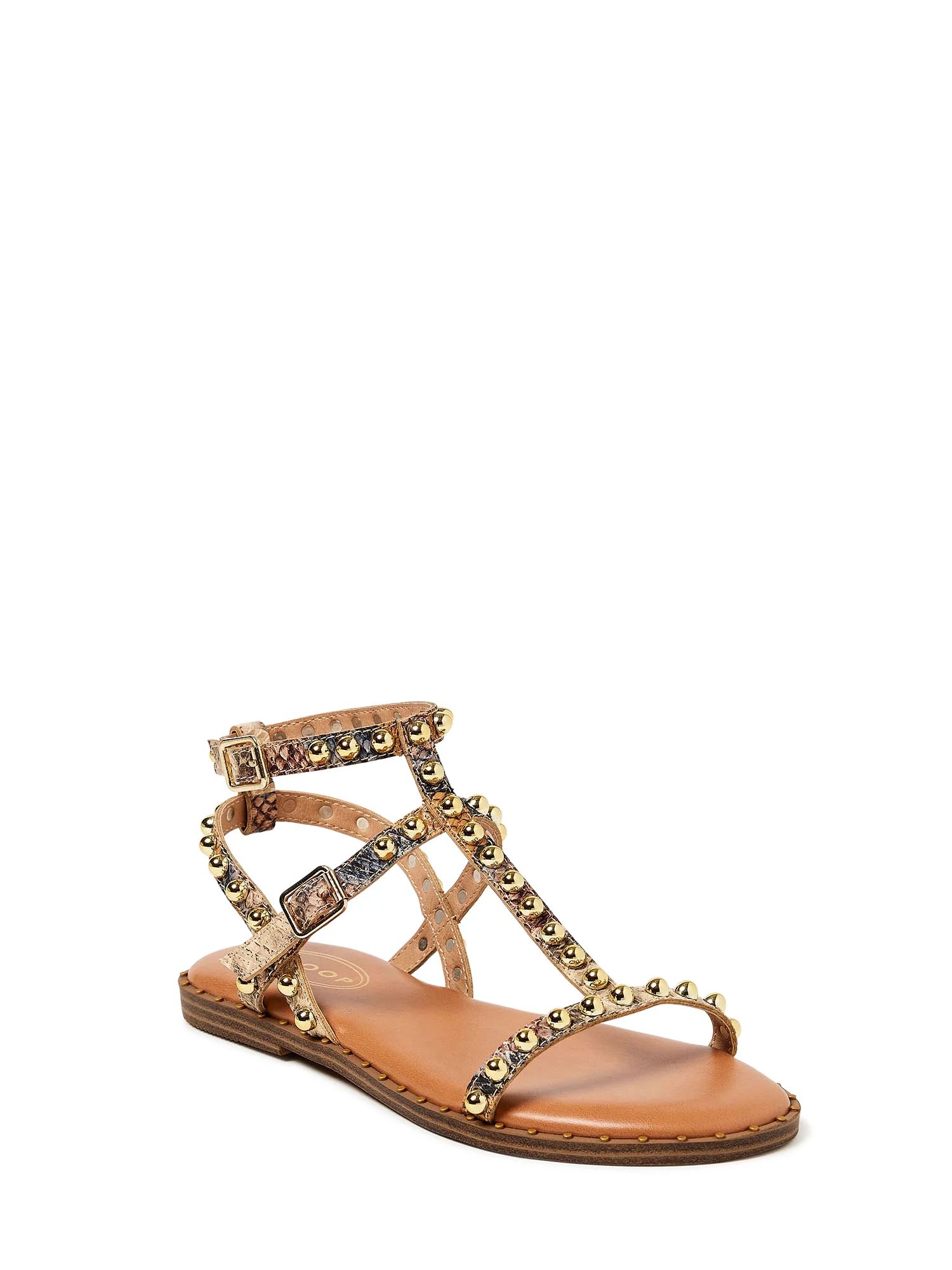 Scoop Women's Studded Gladiator Sandal | Walmart (US)
