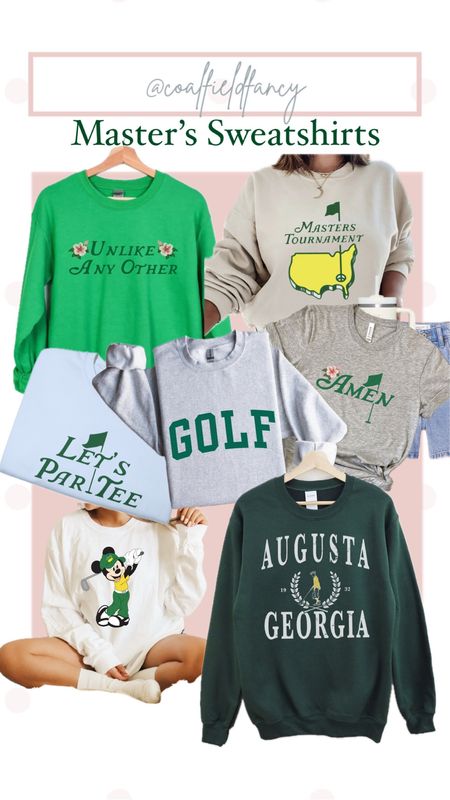 Master’s Outfit
Master’s Sweatshirts
Golf Sweatshirts


#LTKover40 #LTKfindsunder50