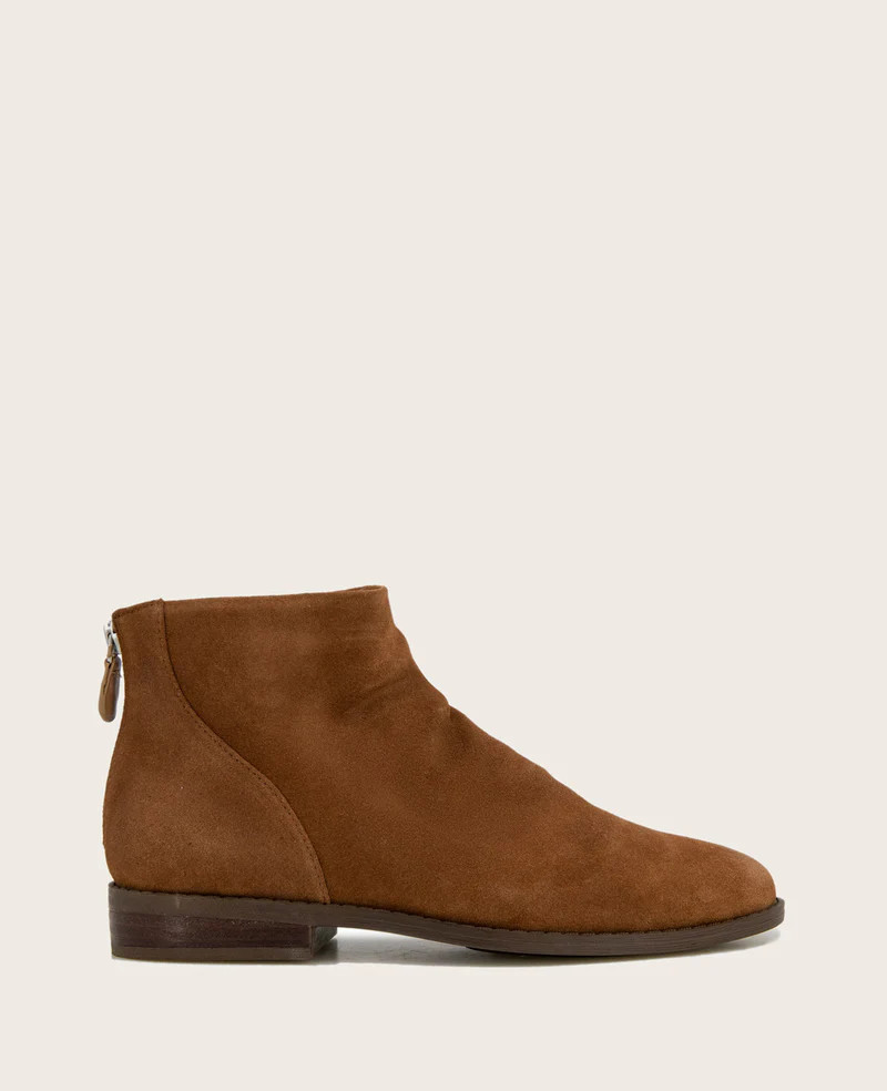 GENTLE SOULS - Emma Suede Zip Bootie | Kenneth Cole