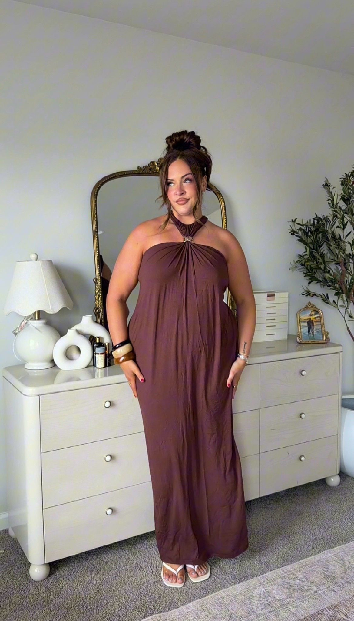 Wearing a size large!