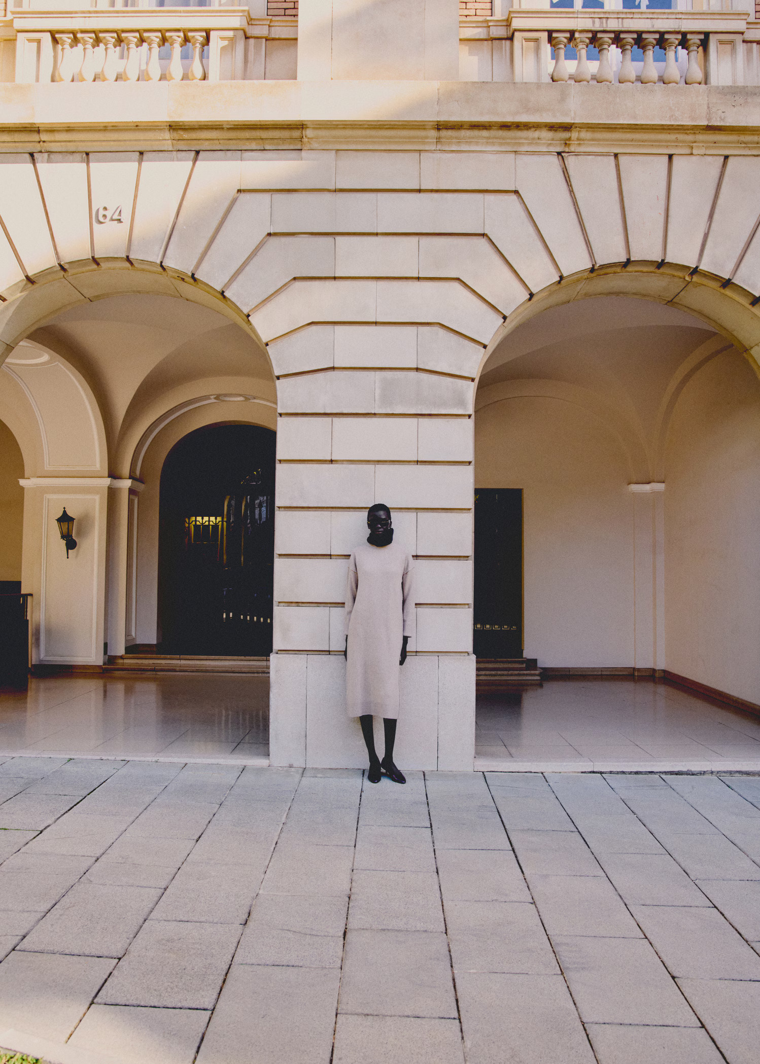 Knitted dress with ribbed finishes - Women | MANGO USA | Mango (US/MX/AU)