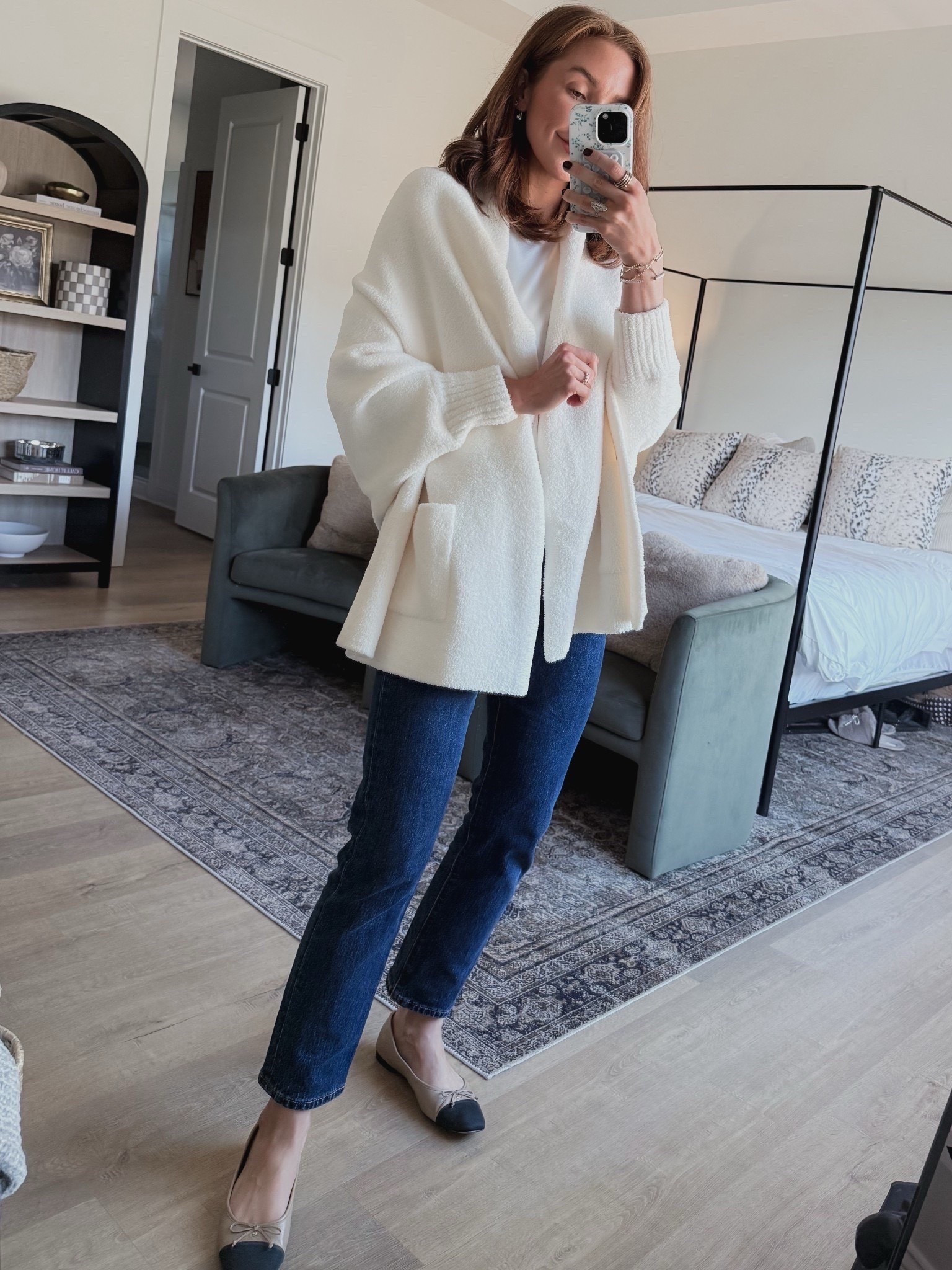 This wrap is PERFECT for winter! I was warm all day and felt so chic. 

Wrap- OS, jeans- up 1, shoes- tts  

#LTKgrwm #LTKmomlife #LTKootd