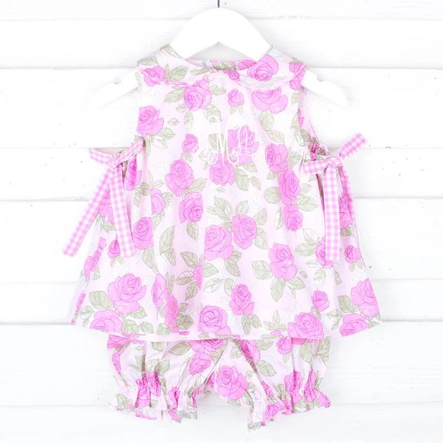 Pink Rose Grace Bloomer Set | Classic Whimsy