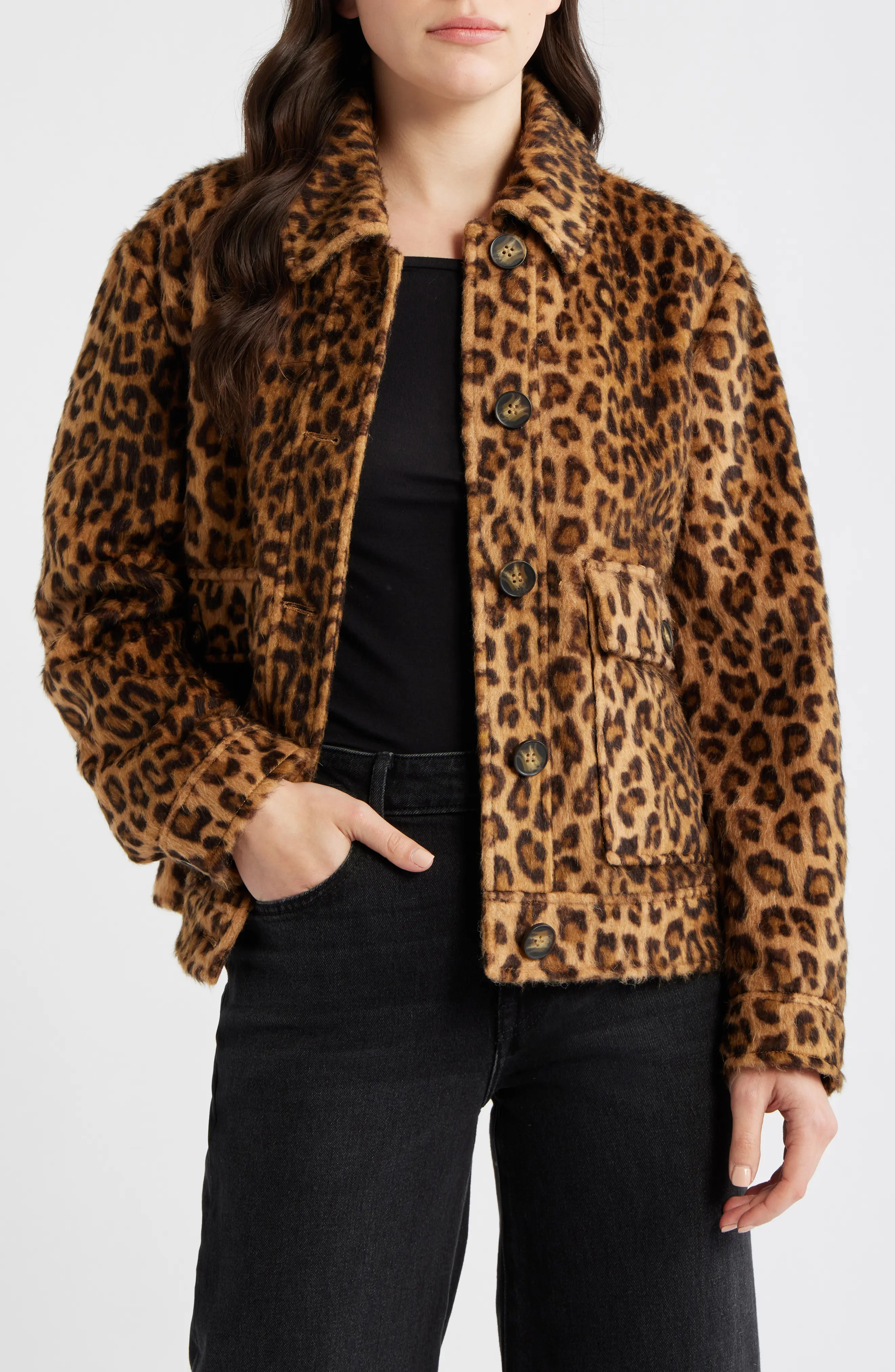 Leopard Print Jacket (Women) | Nordstrom | Nordstrom