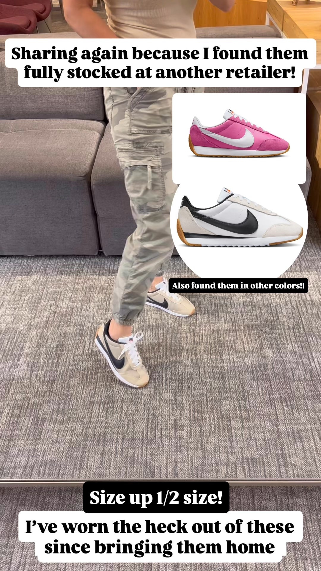 NIKE SALE ALERT - Found them on sale at a couple different places - size up 1/2 size. They run small. I did an 8.5. 

#LTKSaleAlert #LTKStyleTip #LTKShoeCrush