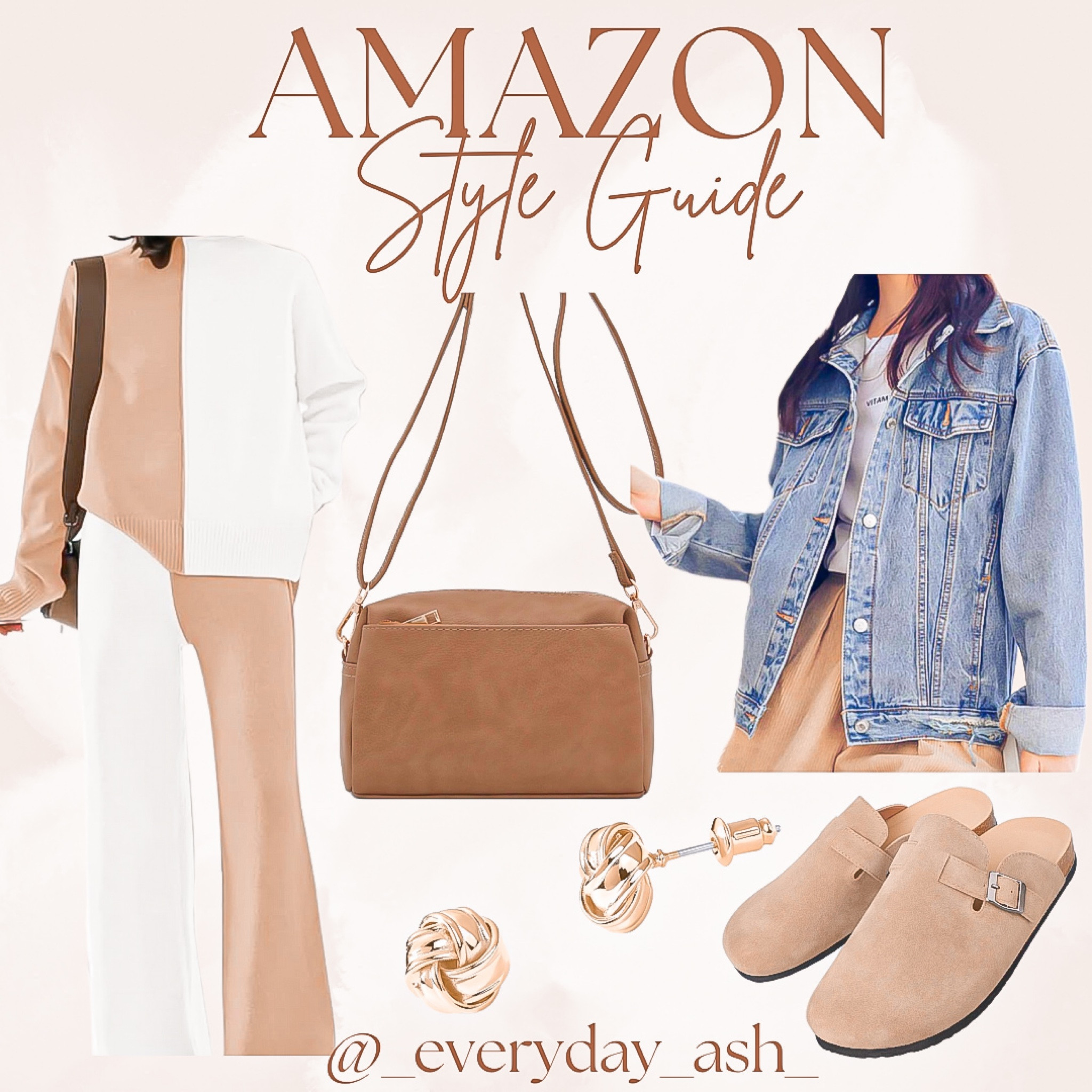 Causal fall fit 🤎🍂

This set is so cute! Comes in many colors / styles - throw on a Jean jacket and simple accessories for a cute look 🤎

Amazon style, Amazon style guide, two piece set, casual set, Amazon set, crossbody bag, gold earrings, clogs, women’s shoes, Jean jacket, oversized jacket, jewelry, Amazon earrings , gift guide, Thanksgiving outfit, fall fashion 

#LTKstyletip #LTKSeasonal #LTKGiftGuide