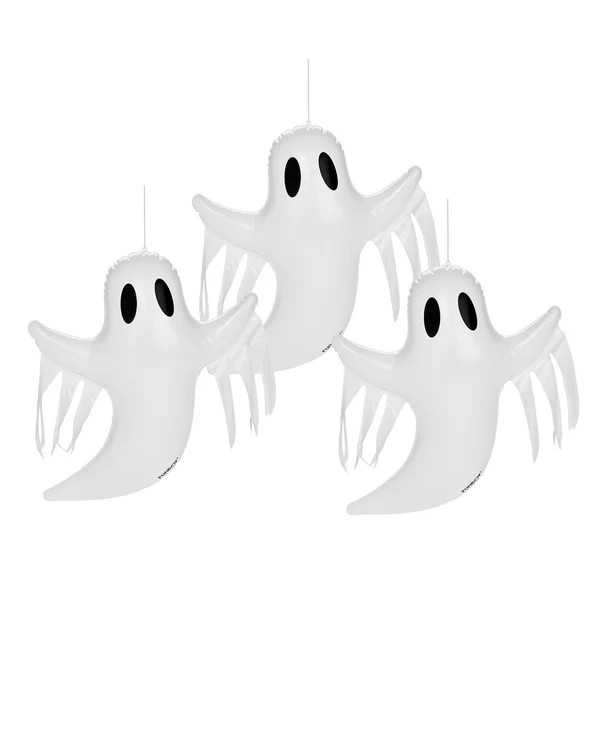Halloween Ghost Decor Hanging, 3-Pack | FUNBOY
