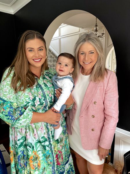 Happy Mother’s Day 💕💐💫 wearing size XL in dress, my mom is wearing 1X in both dress & blazer. Use CARALYN20 at Anthropologie thru 5/12 and CARALYN10 at Spanx. 

#LTKStyleTip #LTKMidsize #LTKSaleAlert