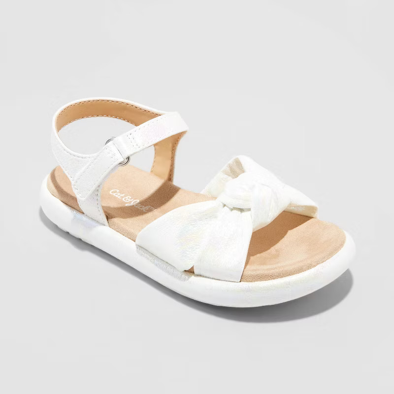 Toddler Girls' Pam Footbed Sandals - Cat & Jack™ | Target