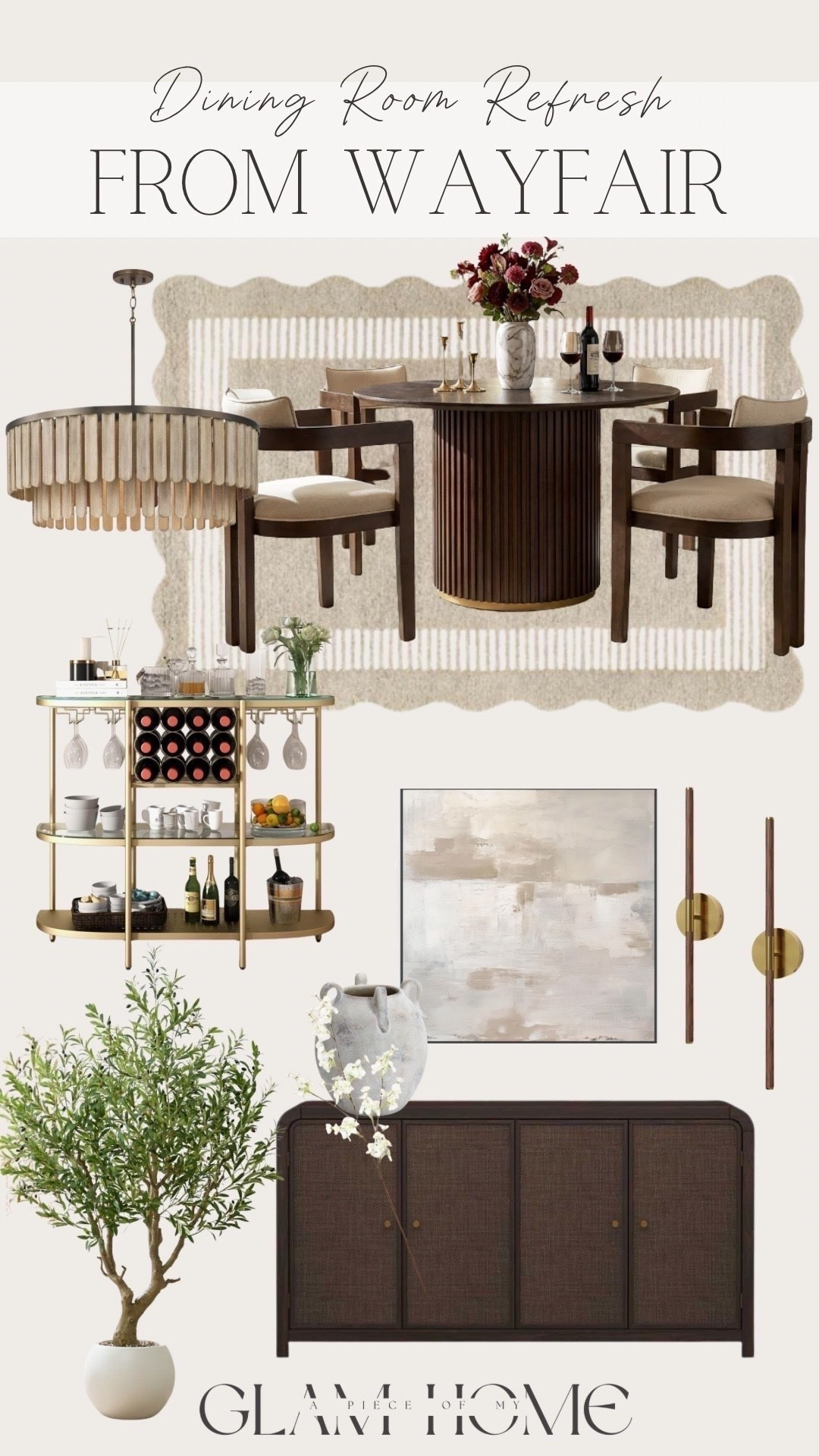 Wayfair dining room, Wayfair dining room decor, Wayfair dining room furniture, dining room inspo, modern dining room, organic modern dining room, neutral dining room decor, dining room table decor, Wayfair home finds, dining room makeover, cozy dining room, modern farmhouse dining room, dining chairs, dining table set, statement lighting, dining room wall decor, dining room centerpiece, affordable dining room furniture, elegant dining room, contemporary dining room, warm neutral home, dining room styling, designer inspired home, hosting essentials, Wayfair best sellers, kitchen dining inspo, dining room refresh, home decor finds, modern home decor, stylish dining room
