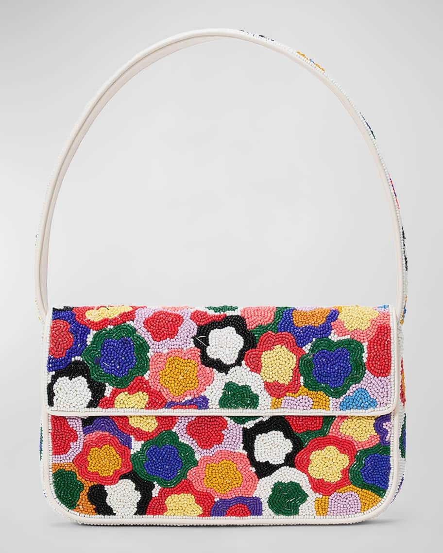 Tommy Beaded Shoulder Bag | Neiman Marcus