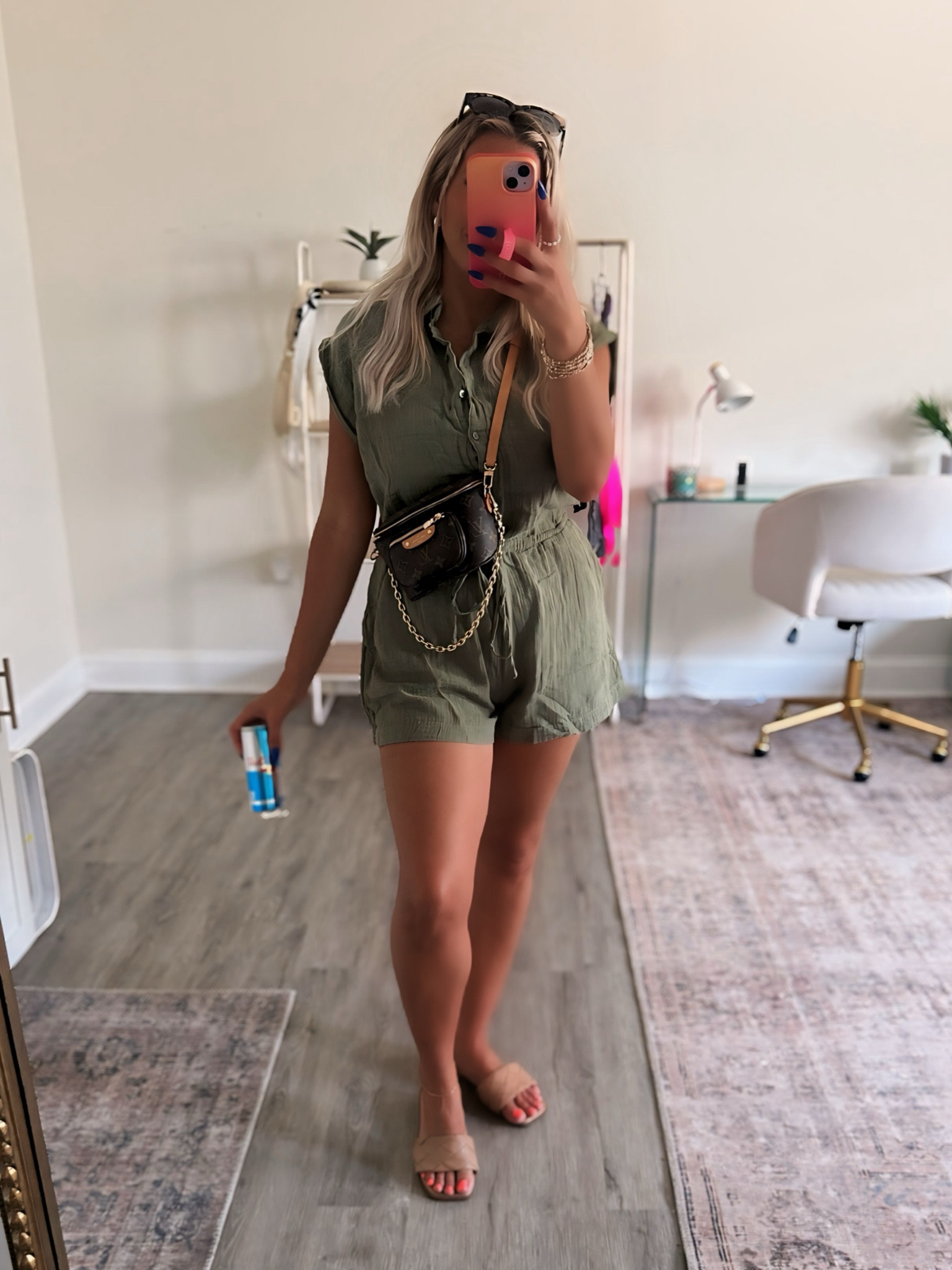Loving this romper from old navy!! Omg so comfy and lightweight and perfect for summer, multiple colors and on sale for under $25 today 👌🏻🔥 I did a small fit is perfect! Also linking my bra that’s also lightweight and comfy ☺️ 

#LTKStyleTip #LTKMidsize #LTKFindsUnder50