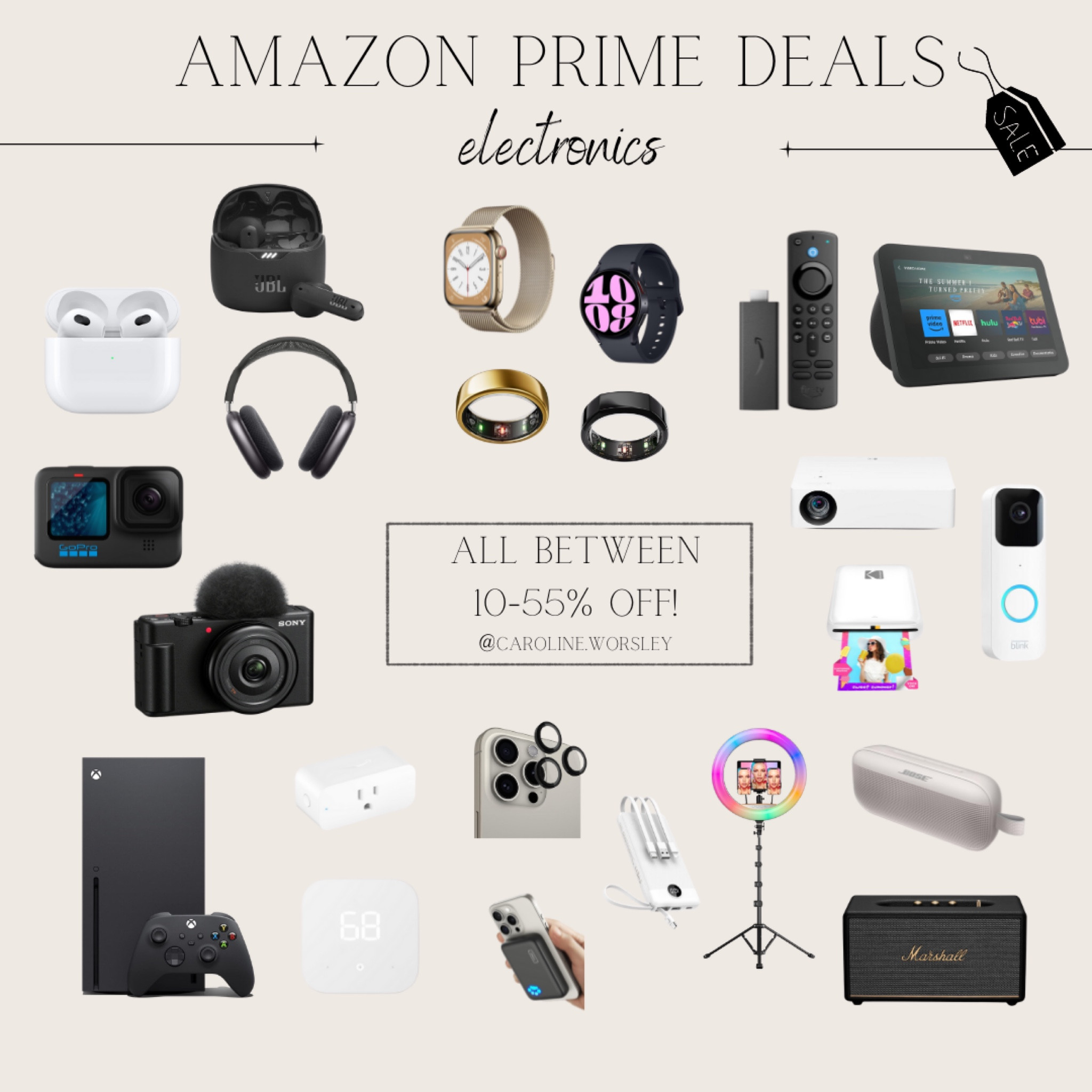 Amazon Prime Day electronic deals! 📸⌚️

#LTKSaleAlert #LTKHome #LTKxNSale