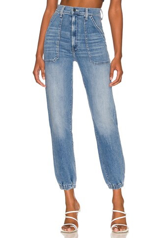 MOTHER The Wrapper Patch Springy Ankle in We The Animals from Revolve.com | Revolve Clothing (Global)