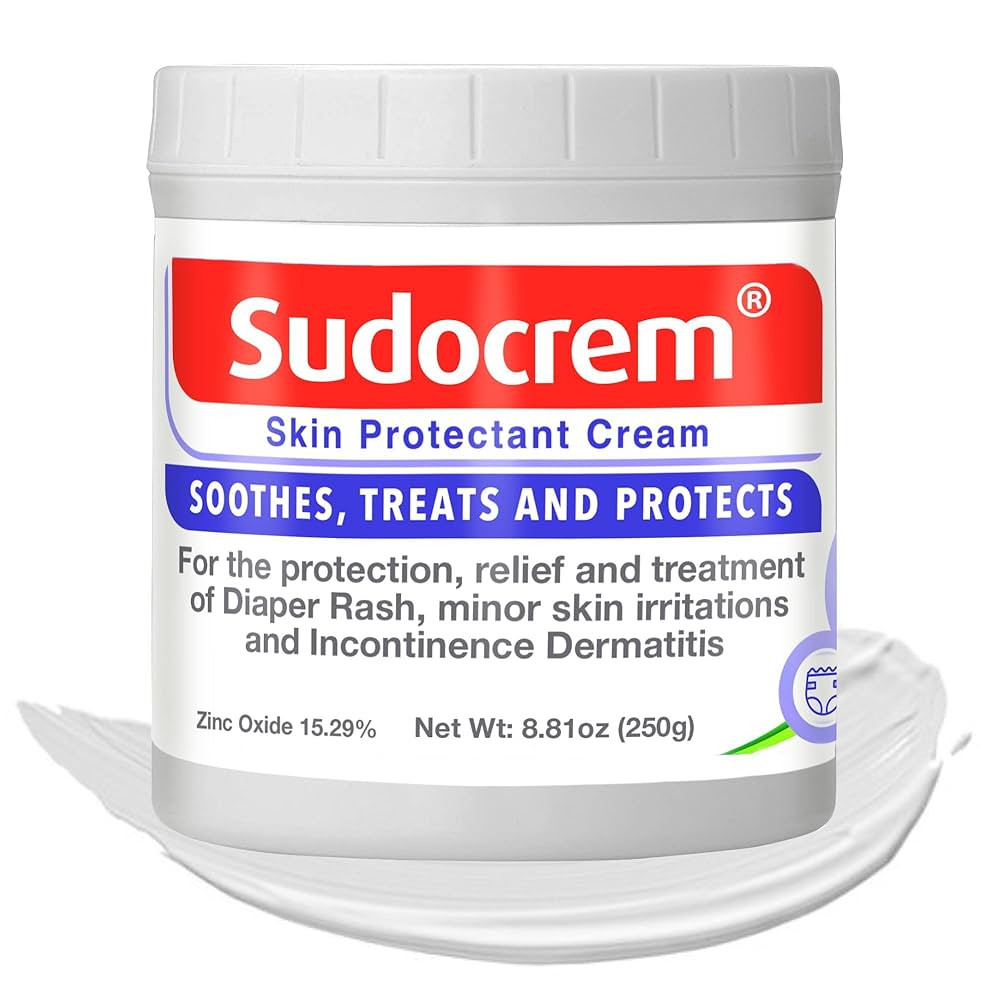 Sudocrem Diaper Rash Cream for Baby's Skin, Triple Action Diaper Rash Paste that Soothes, Treats ... | Amazon (US)