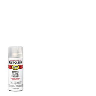 Rust-Oleum Stops Rust 12 oz. Protective Enamel Matte Clear Spray Paint 285093 - The Home Depot | The Home Depot