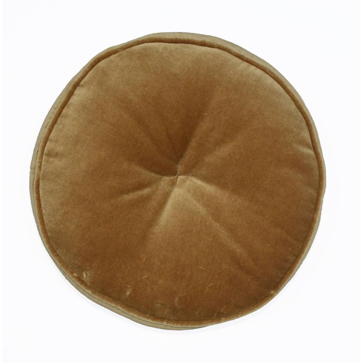 Velvet Round Throw Pillow Dark Tan - Threshold™ designed with Studio McGee | Target