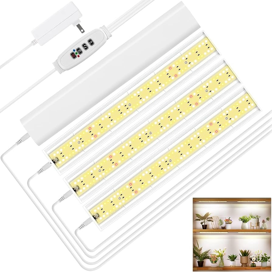 FOXGARDEN® Grow Light, Full Spectrum Plant Light Strip for Indoor Plants, 384 LED Bright Grow La... | Amazon (US)