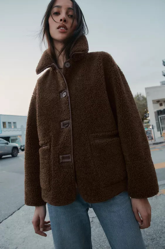 REVERSIBLE DOUBLE-FACED JACKET | Zara US