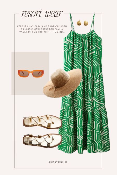casual and fun outfit inspo for a tropical vacay or getaway with the girls 🌴





#maxi #maxidress #mango #vacay #ootd #outfitinspo #gladiator #sandals

#LTKstyletip #LTKtravel #LTKSeasonal