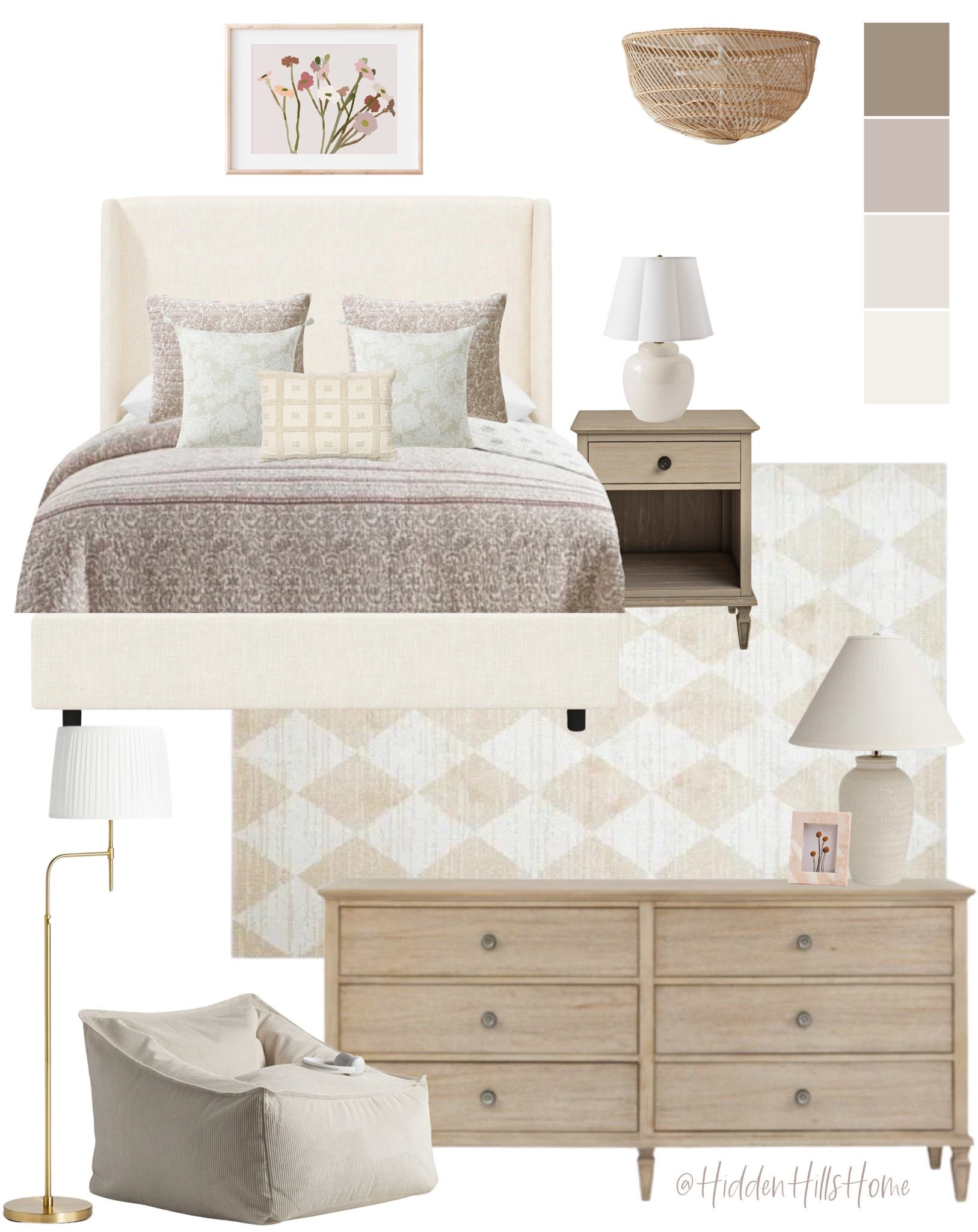 Girls bedroom, girls room decor mood board, home decor, girls bedroom design #girlsbedroom

#LTKSaleAlert #LTKHome #LTKKids