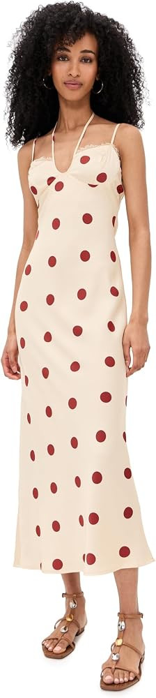 Bailey Rose Women's Polka Dot Midi Dress | Amazon (US)