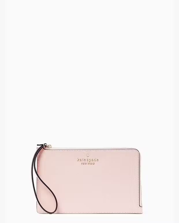 Staci Medium L Zip Wristlet | Kate Spade Outlet