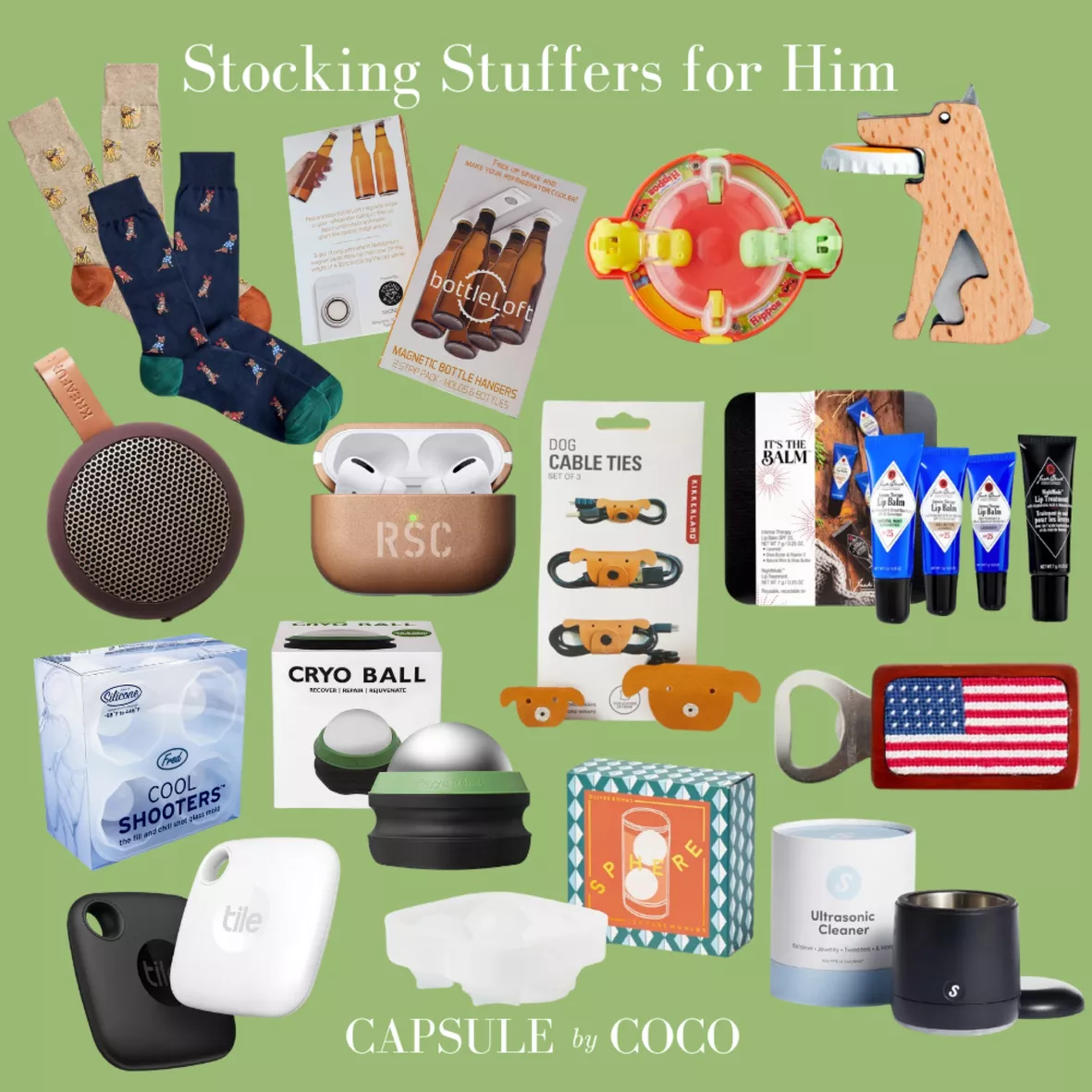 Men's  Stocking Stuffer Gift Guide