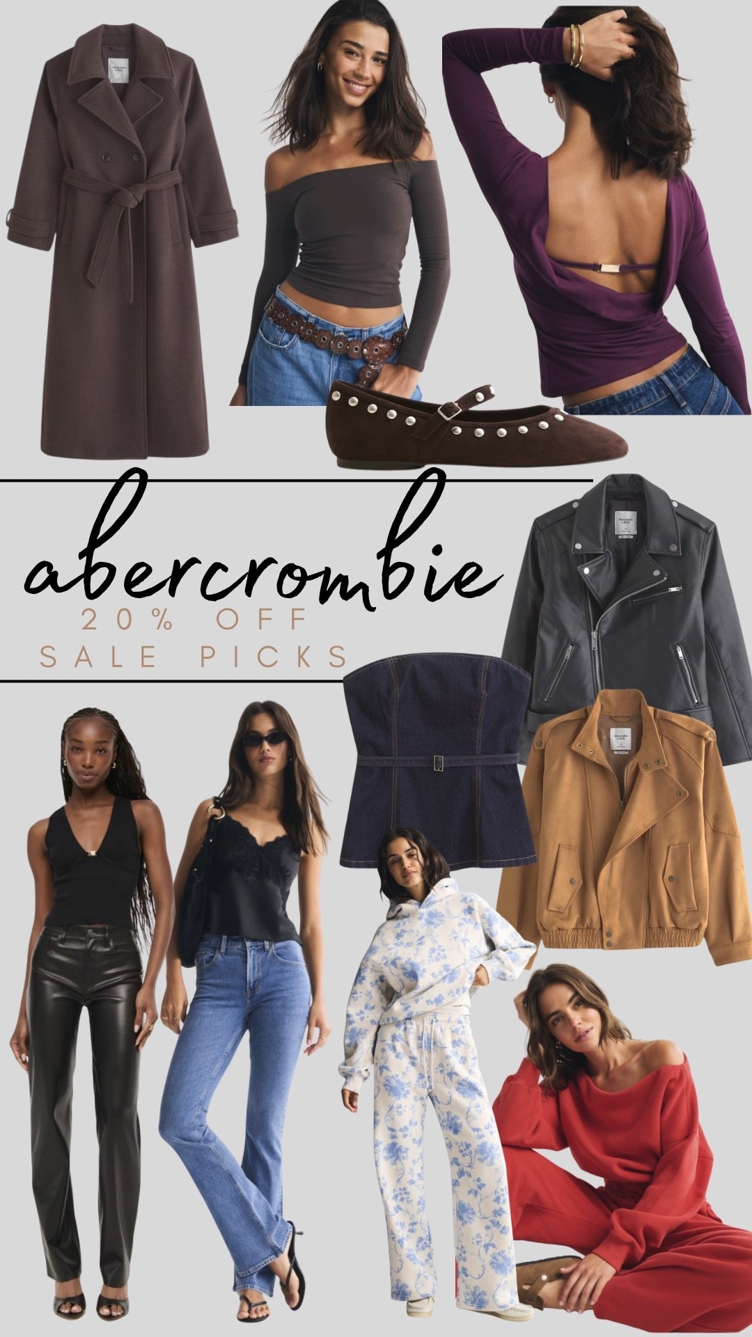 20% off almost everything at A&F 

#abercrombie #fall #sale #jeans #sweater

#LTKFallSale #LTKSeasonal #LTKFindsUnder50