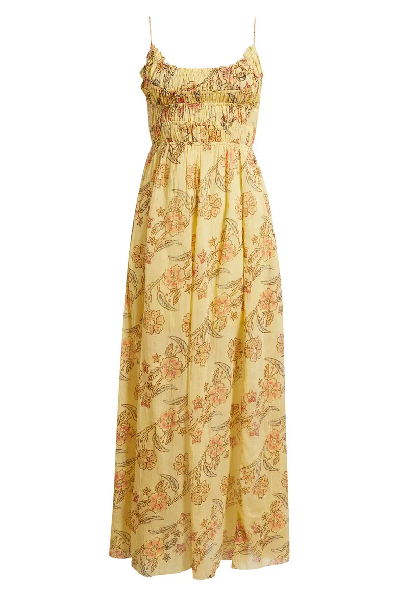 Ciella Floral Cotton Maxi Dress (Women) | Nordstrom | Nordstrom