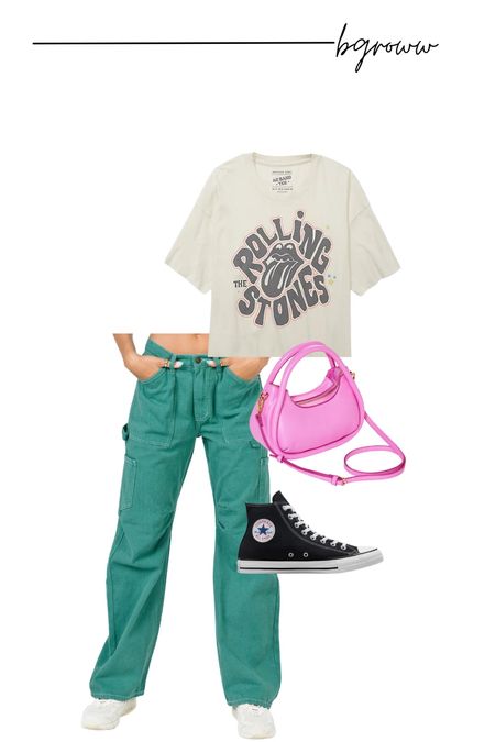 colorful spring outfit inspo
Pink
Cargo pants
Graphic tee

#LTKunder100 #LTKstyletip