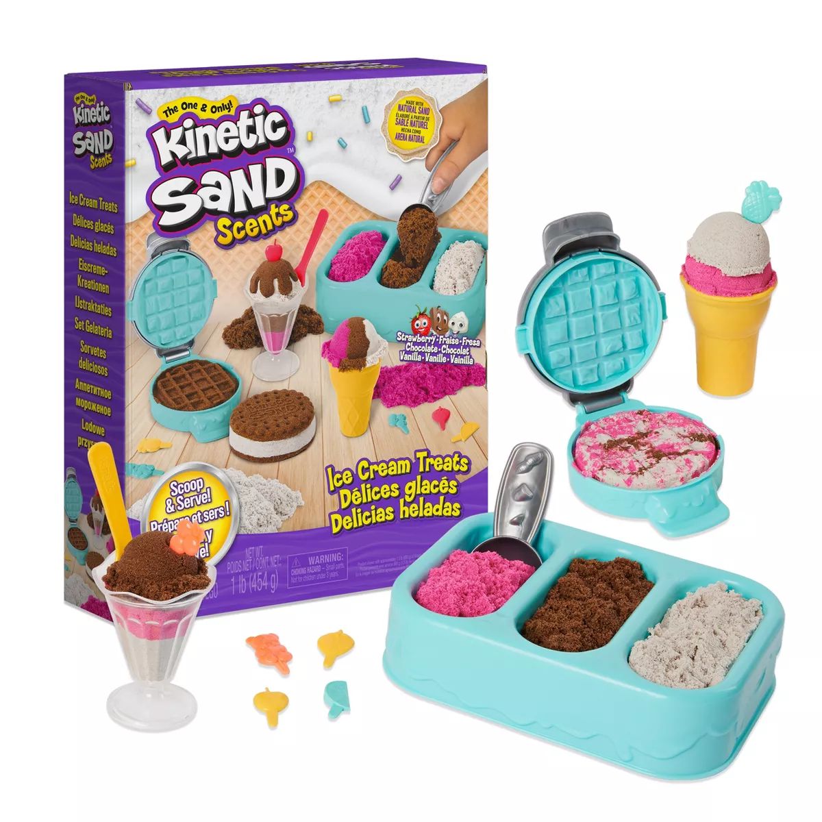 Kinetic Sand Scents Ice Cream Treats | Target