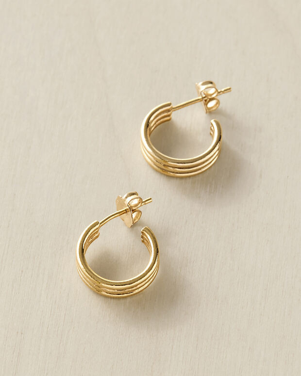 Sheena Marshall Triple Hoop Earrings | Haven Well Within